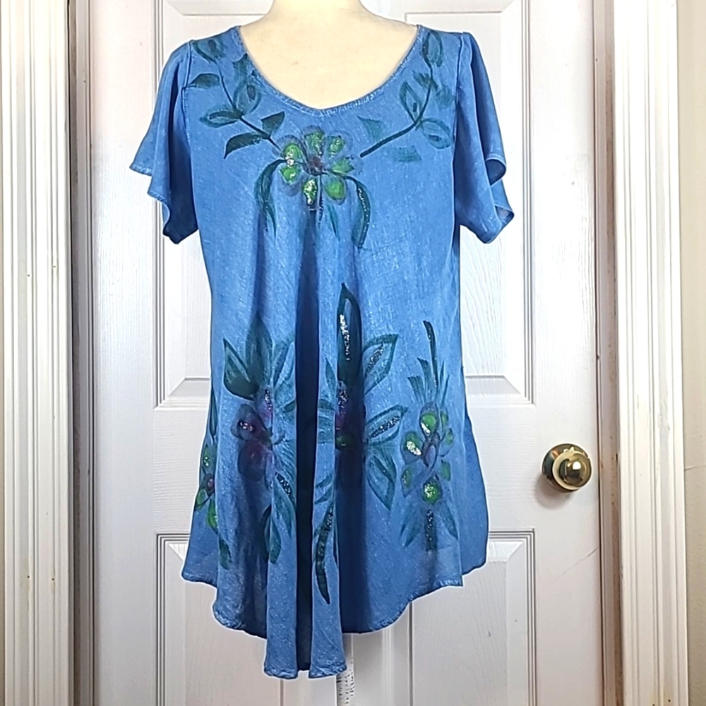 Sunflower Tunic Blouse
